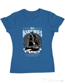 Tricou ADLER dama No Boundaries Albastru azuriu
