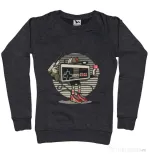 Bluza ADLER dama Let's Play Negru melanj