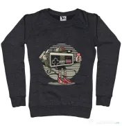 Bluza ADLER dama Let's Play Negru melanj 