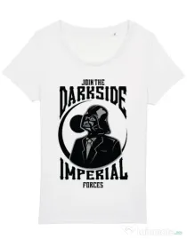 Tricou STANLEY STELLA dama Darkside Alb
