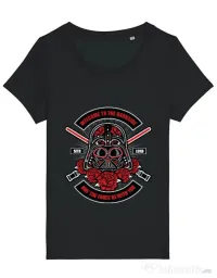 Tricou STANLEY STELLA dama Darth Vader Sugar Skull Negru
