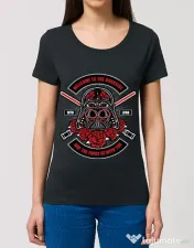 Tricou STANLEY STELLA dama Darth Vader Sugar Skull Negru