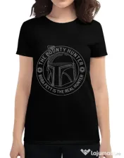 Tricou ADLER dama Bounty Hunter Negru
