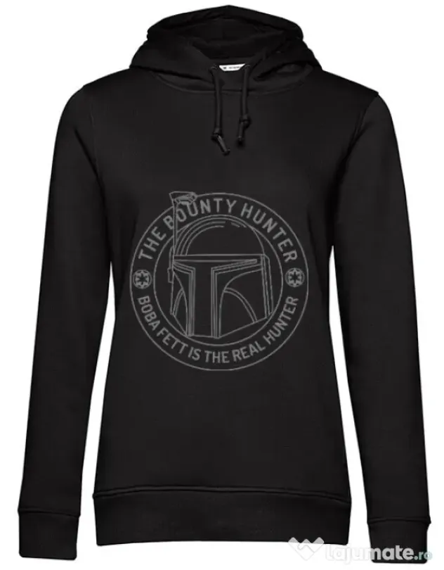 Hoodie dama cu gluga Bounty Hunter Negru