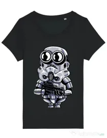 Tricou STANLEY STELLA dama Minion trooper Negru