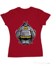 Tricou ADLER dama Batmax Rosu