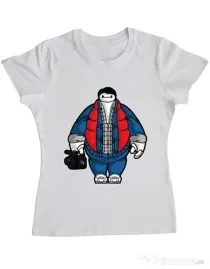 Tricou ADLER dama Baymarty Alb