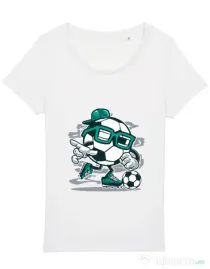 Tricou STANLEY STELLA dama Street Soccer Alb