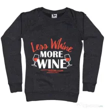 Bluza ADLER dama More wine Negru melanj