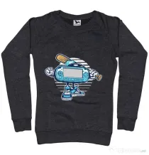 Bluza ADLER dama Game On Negru melanj