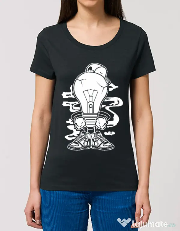 Tricou STANLEY STELLA dama Light Boy Negru