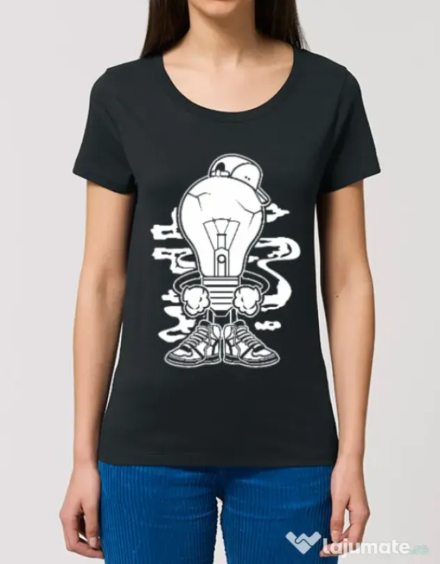 Tricou STANLEY STELLA dama Light Boy Negru