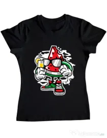 Tricou ADLER dama Stay Fresh Negru