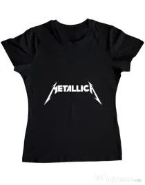 Tricou ADLER dama Metallica Negru
