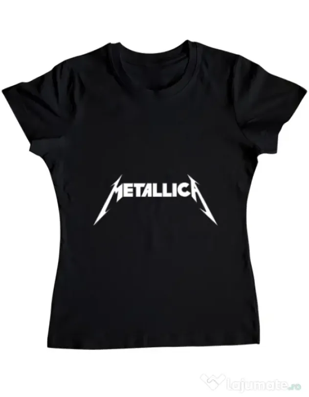 Tricou ADLER dama Metallica Negru