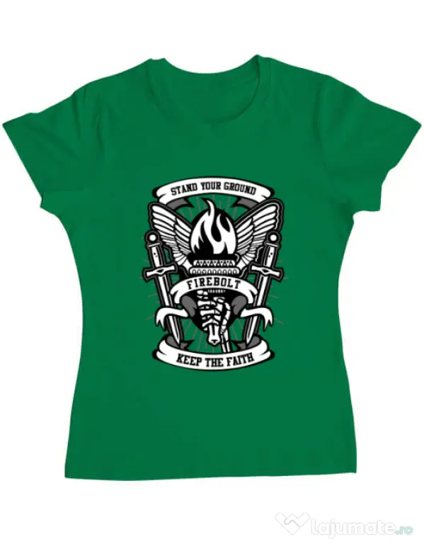Tricou ADLER dama Torch Verde mediu
