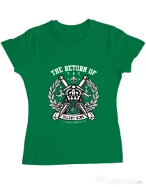 Tricou ADLER dama Crown Verde mediu