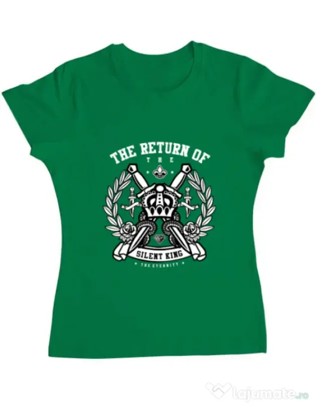 Tricou ADLER dama Crown Verde mediu