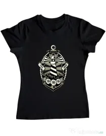 Tricou ADLER dama Lighthouse Negru