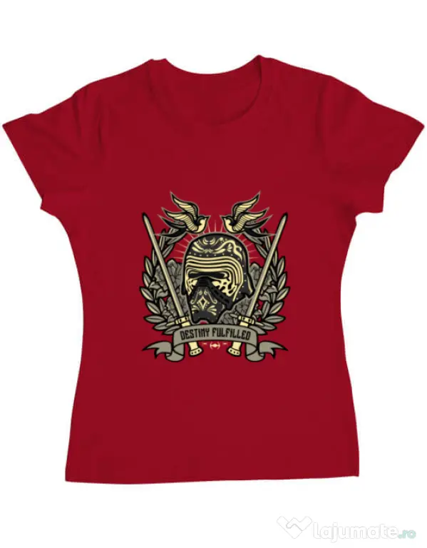 Tricou ADLER dama Destiny Fulfilled Rosu