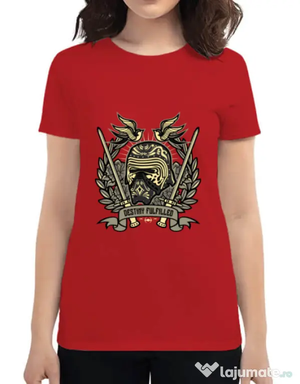 Tricou ADLER dama Destiny Fulfilled Rosu