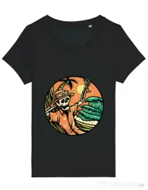 Tricou STANLEY STELLA dama Have a Nice Day Negru