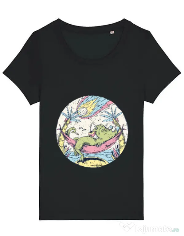 Tricou STANLEY STELLA dama Asteroid Day Negru