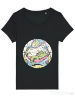 Tricou STANLEY STELLA dama Asteroid Day Negru
