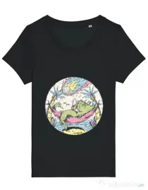 Tricou STANLEY STELLA dama Asteroid Day Negru