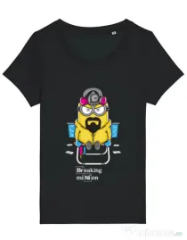 Tricou STANLEY STELLA dama Breaking Minion Negru