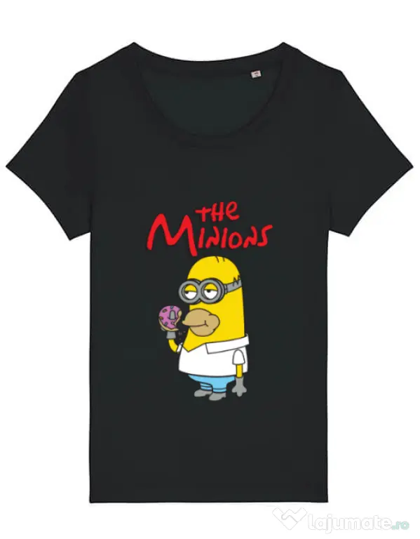 Tricou STANLEY STELLA dama The Minions Negru