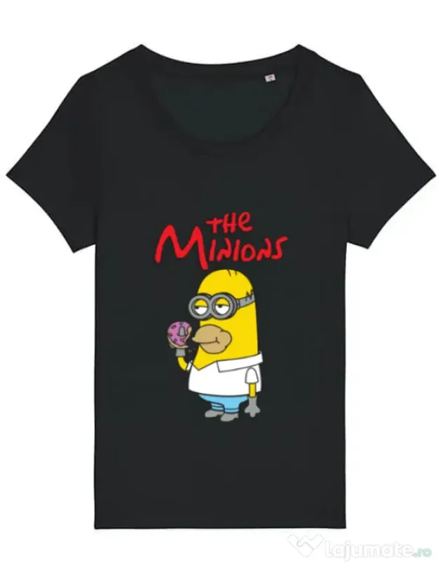 Tricou STANLEY STELLA dama The Minions Negru