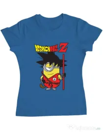 Tricou ADLER dama Despicaball Z Son Goku Albastru azuriu
