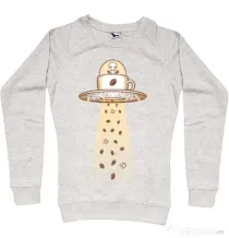 Bluza ADLER dama Alien Coffee Invasion Migdala melanj