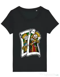 Tricou STANLEY STELLA dama CARD Negru