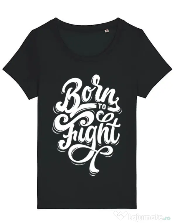 Tricou STANLEY STELLA dama Born To Fight Negru
