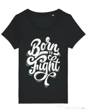 Tricou STANLEY STELLA dama Born To Fight Negru
