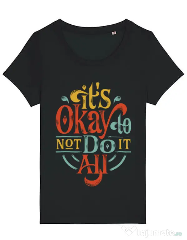 Tricou STANLEY STELLA dama Its ok Negru