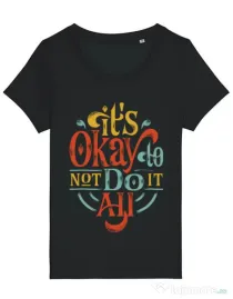 Tricou STANLEY STELLA dama Its ok Negru