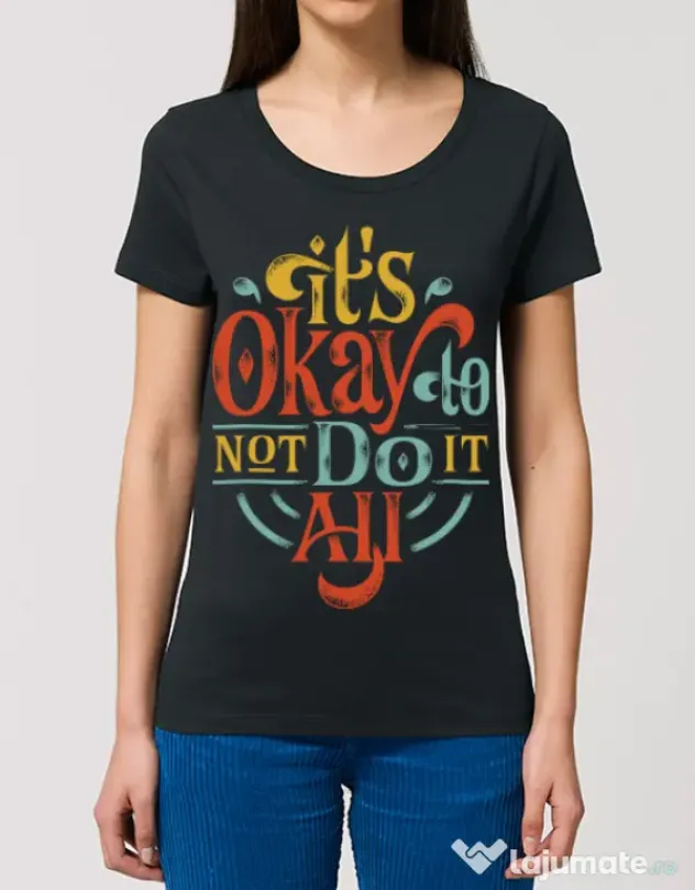 Tricou STANLEY STELLA dama Its ok Negru