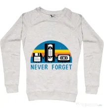 Bluza ADLER dama Never forget Migdala melanj