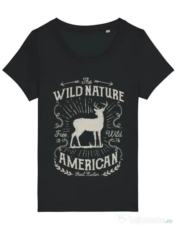 Tricou STANLEY STELLA dama Wild Nature Negru