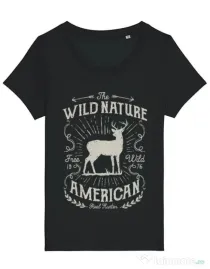 Tricou STANLEY STELLA dama Wild Nature Negru