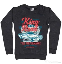Bluza ADLER dama King Of The Road Negru melanj