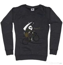 Bluza ADLER dama Back to Boo Negru melanj