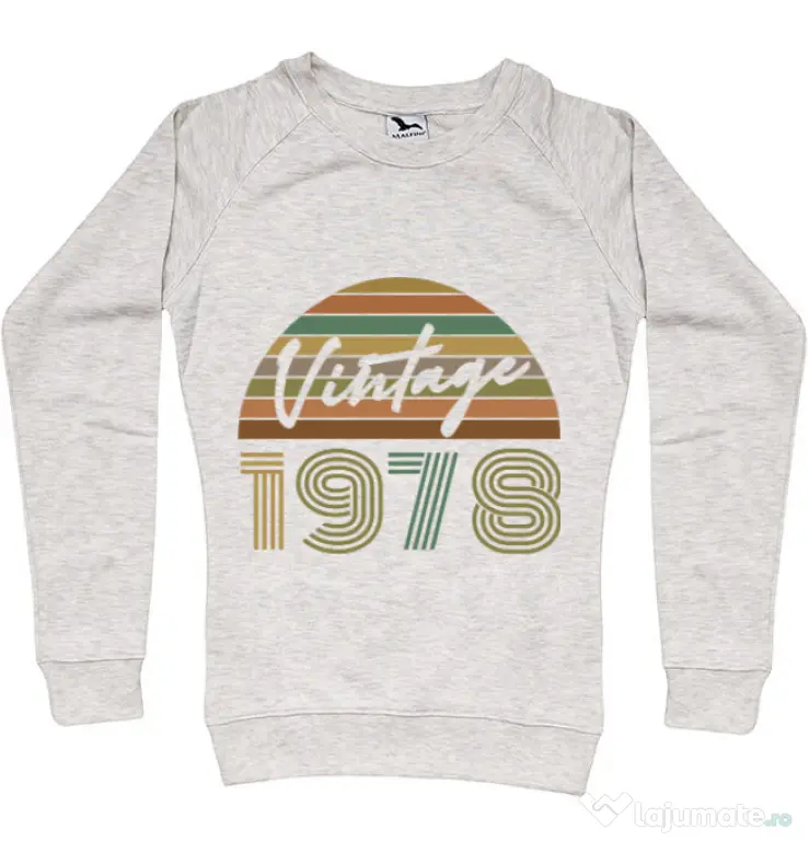 Bluza ADLER dama Vintage 1978 Migdala melanj