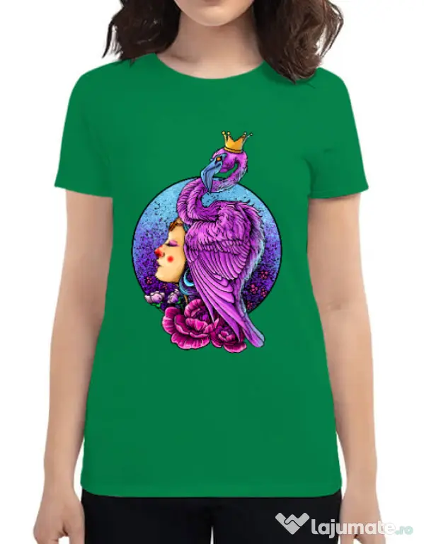 Tricou ADLER dama Queen Verde mediu