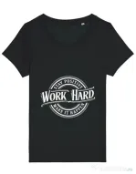 Tricou STANLEY STELLA dama Work Hard Negru