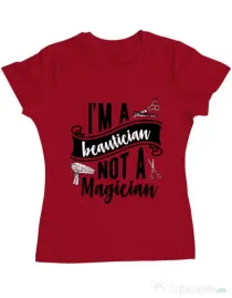 Tricou ADLER dama Beautician Rosu