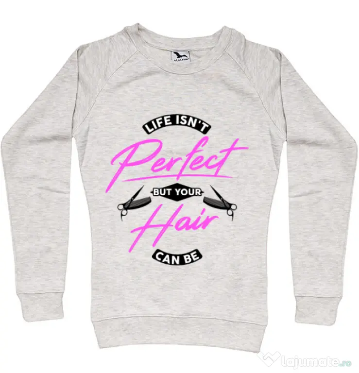 Bluza ADLER dama Life isnt perfect Migdala melanj